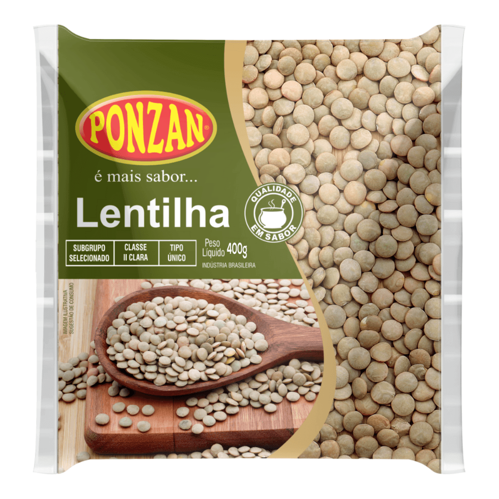 Lentilha Ponzan 400g